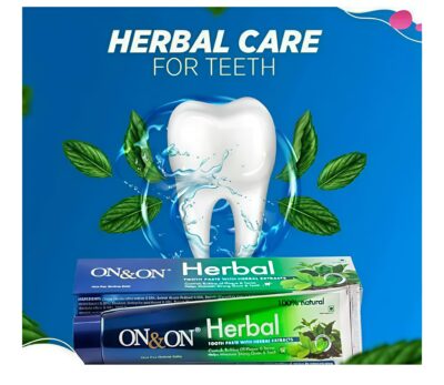 On & On Herbal Toothpaste