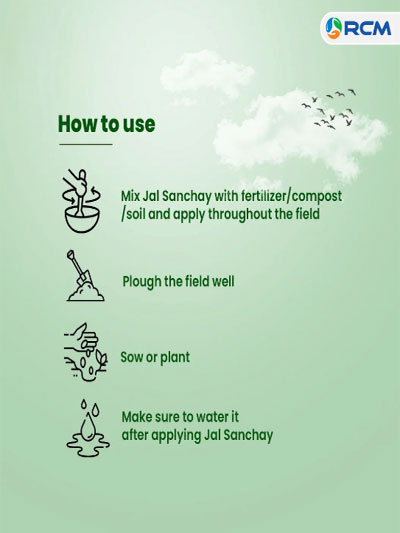 Jal Sanchay Soil moisturizer