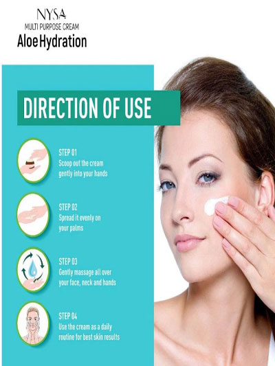 Aloe Hydration Multi Purpose Cream, 80 g