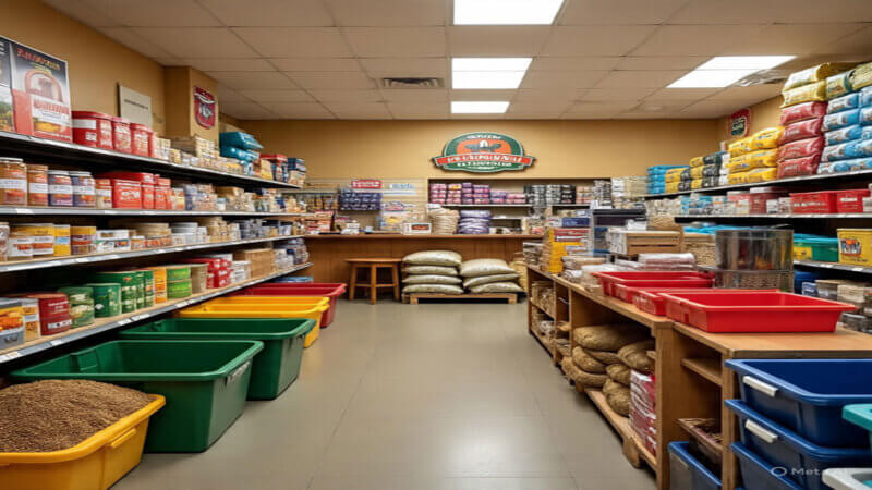 Animal Husbandary products Poultry feed (starter, grower, layer) Cattle feed, fish & goat feed Pet food and supplies (dogs, cats, birds, etc.) Veterinary supplements and medicines Equipment for feeding, watering, or caring for animals Bedding or hygiene products for livestock Farm health kits and sanitation supplies