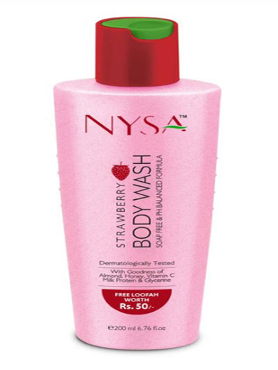 Strawberry Body Wash, 200 ml