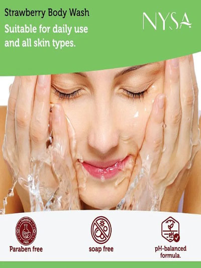 Strawberry Body Wash, 200 ml