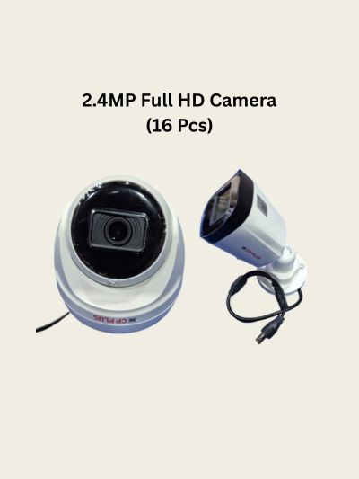 CP PLUS HD DVR 1080P Combo Set – 16 Cameras, Full Security Kit