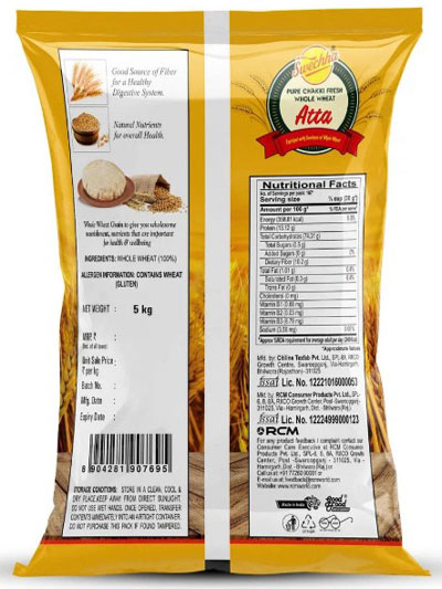 Chakki Fresh Atta, 5 kg