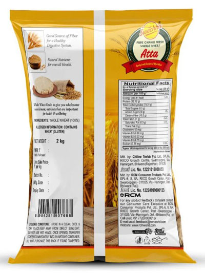 Chakki Fresh Atta, 2kg