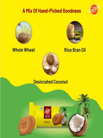 Coconut Biscuit, 90 g