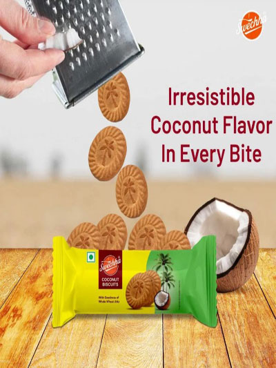 Coconut Biscuit, 90 g