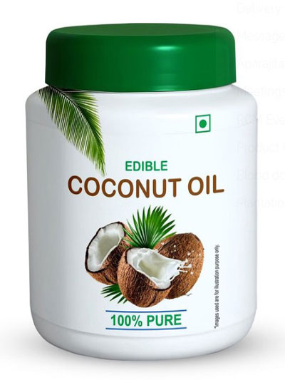 Coconut Oil jar, 250 ml
