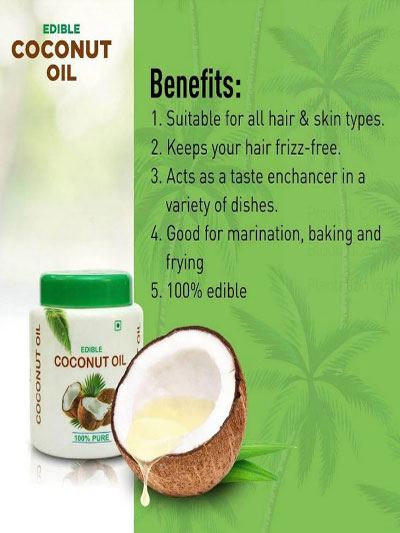 Coconut Oil jar, 250 ml