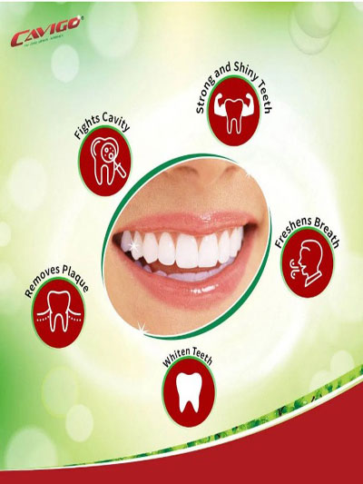 Cavigo Herbal Tooth Paste, 100 g