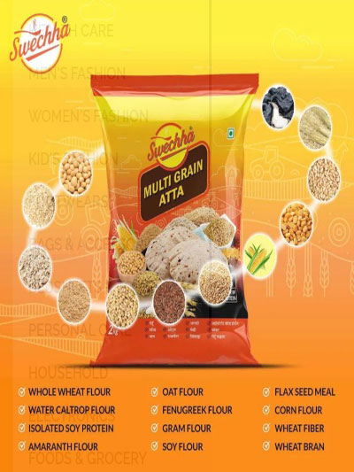 Multi Grain Atta, 2 kg