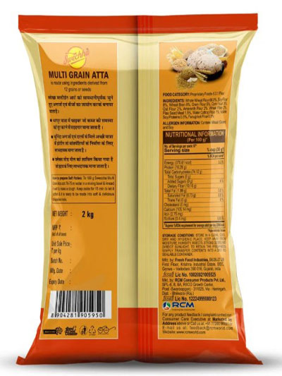 Multi Grain Atta, 2 kg