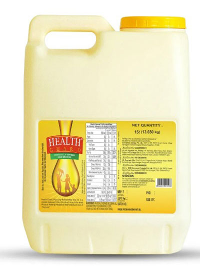Rice Bran Oil, 15 ltr