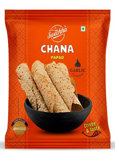 Garlic Chana Papad, 250 g