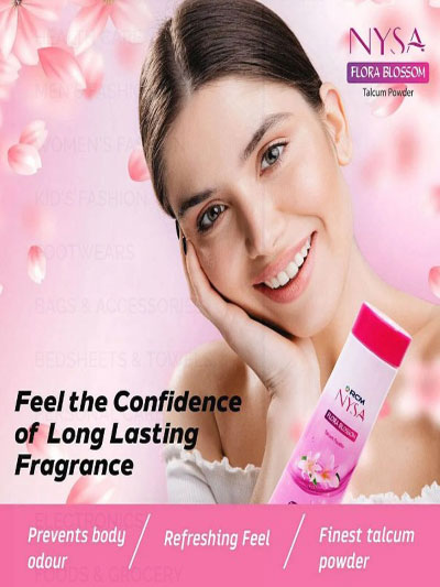 Flora Blossom Talc, 150 g